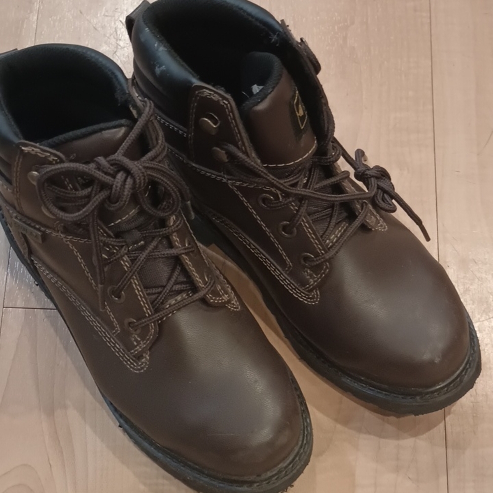 Brown Steel Toe Work Boots